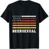 Im Beersexual Celebrate Diversity Funny LGBTQ Beer Drinking T Shirts Men Humor Streetwear Tee Short Sleeve Unisex Loose Clothing