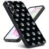 Crown For Samsung Galaxy S25 S24 S23 Ultra S22 S21 Plus S20 Black Soft Silicone Protective Case