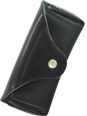 Schwarze Tochigi Leder Brille Hergestellt in Brillen Sonnenbrillen Brillen und Echte Marke Enthält Mikrofaser Reinigungsetui, Japan, Weich, Groß,