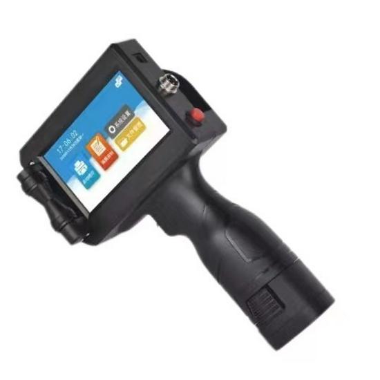 Compact Automatic Handheld Inkjet Printer for Batch Number and Barcode Date Coding On Cartons
