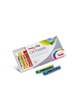 Pentel Pastels Set of 12 Oil Paints Express Your Creativity In