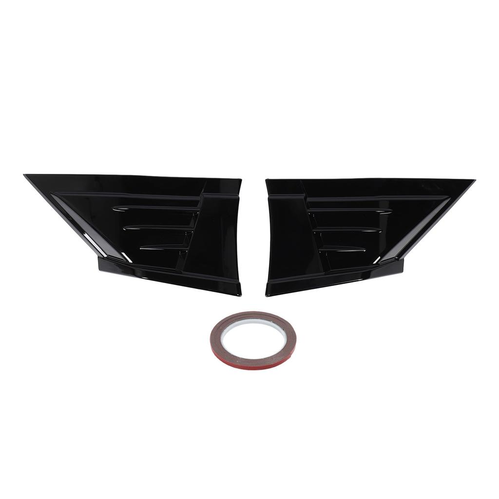 Pereche Spoiler Colț Bară Spate Negru Lucios Anti-Coliziune Sportiv Îmbunătățește Stabilitatea pentru BRZ ZN8