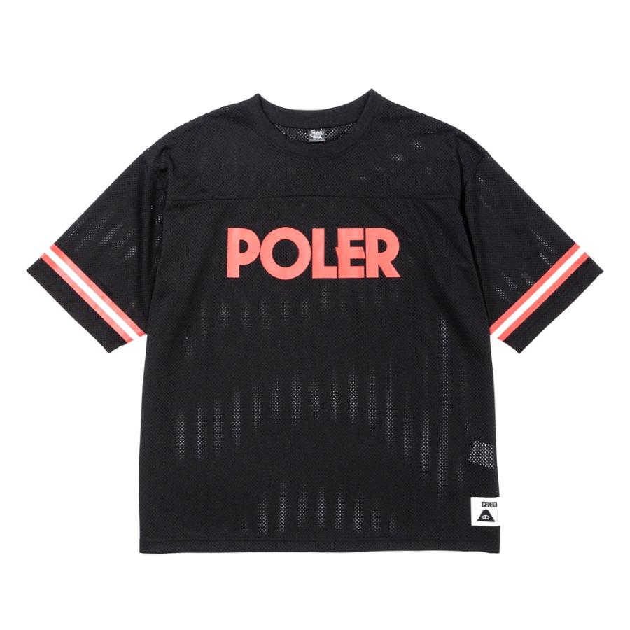 Polar Staff Short Sleeve Mesh Jersey Black L (231Mcv0032Blkl)