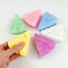 Cute Square Cheese Jelly Stress Relief Toys Colorful Cheese Mochi Dessert Squeeze Party Sensual Squeeze Pinch Fingertip Toy Gift