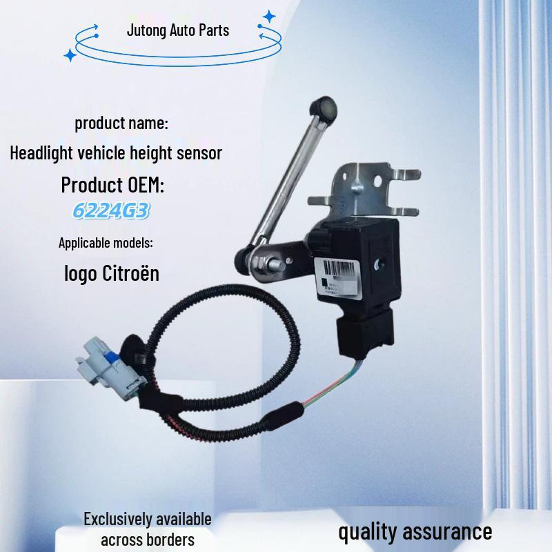 Front Sensor Headlight Adjuster, Body Height 6224G3 for Peugeot 207/208, Citroen C4 Jutong