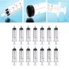 Wholesaale  1ml-10ml 10-20Pcs  Plastic Reusable Nutrient Syringe Hydroponics L Measuring  For Kithchen Too