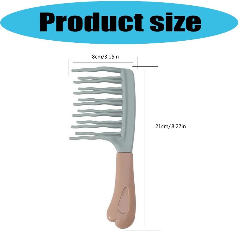 Curved Teeth Baby Infants Hair Comb Promoting Tangles Proof Grooming and Parent Child Bonding During Daily Infant Use