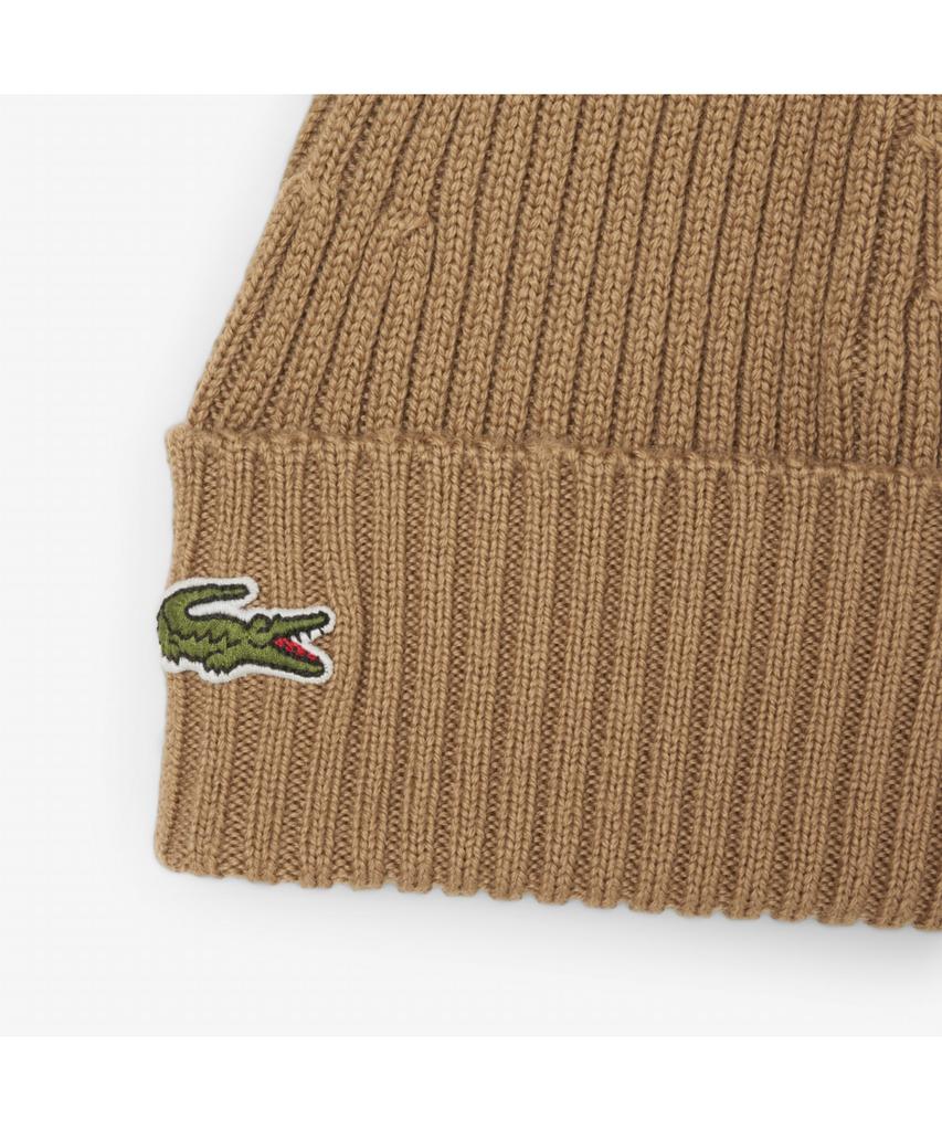 LACOSTE Unisex Wool Ribbed Beanie Rb0001-55N Dpc
