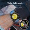 Mini LED Wrist Light Portable Flashlight USB Rechargeable Watch Lamp Wrist Lighting Torch Flashlight Outdoor Sport Running Light