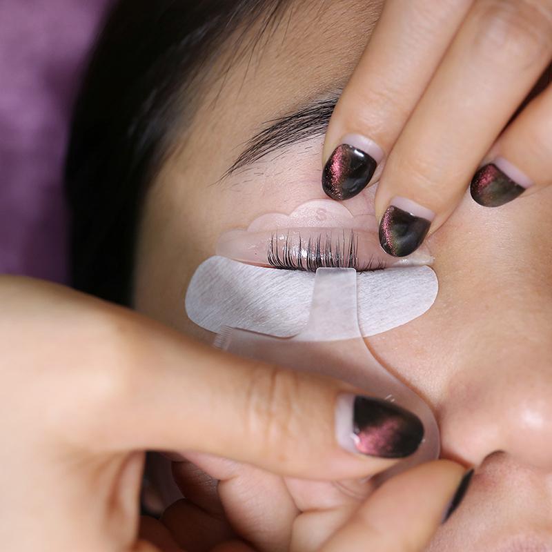 5 Pairs Silicone Eyelash Perm Pad Colorful Recycling Lashes Rods Applicator Tool