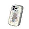 Energetic Kitten Mirror Cream Case for iPhone 17 Pro Max, 16, 15, 14
