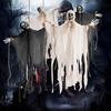 Halloween Hengende Skjelett Spøkelse Utendørs Stort Skummelt Grim Reaper Ekkelt Flygende Spøkelse