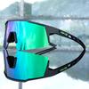 Kapvoe UV400 Sport Herren Radsport Sonnenbrille MTB Sonnenbrille Brillen Mountainbike Sport Radsport Brillen Outdoor Radsport Schutzbrille