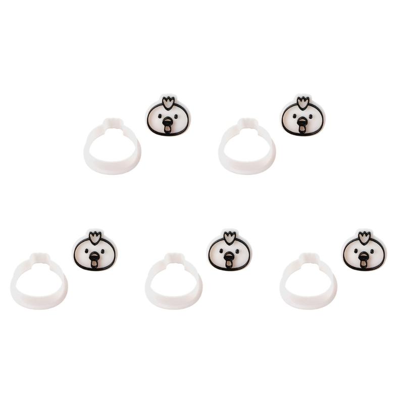 Cartoon Animal Fondant Cookie Cutters Easy to Use Cute Animal Shape Pastry Molds for Creating Delicate Snacks at Homes