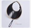 Sun visor for ladies sun UV UV wide 8433 [LeafIn] women, visor, hat, pearl, protection, protection, protection, brim, summer, cute, (A-White)