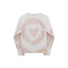 Vans Tie-Dye Logo Print Crew Neck Long Sleeve Sweatshirt Kids Sweatshirt Pink VN000G8CCHN1