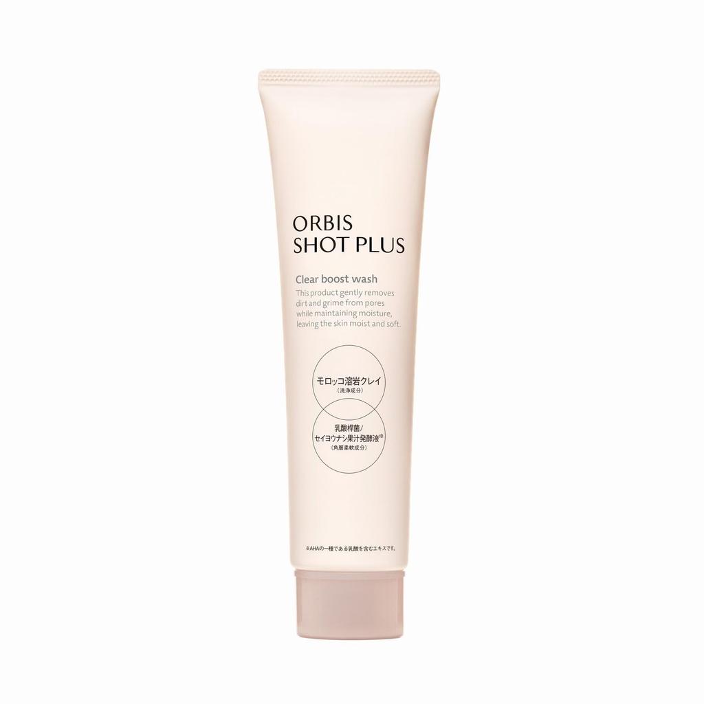 ORBIS Shot Plus Foaming Facial Cleanser Wash, 100g, (Pore/Dense Foam)
