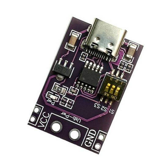 Multi-Voltage Fast Charging Trigger for PD/QC/AFC - Supports Fixed Outputs of 5V, 9V, 12V, 15V, 20V