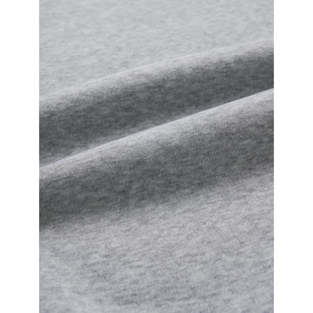 Daiso Brushed Sweatshirt  M   oatMeal 