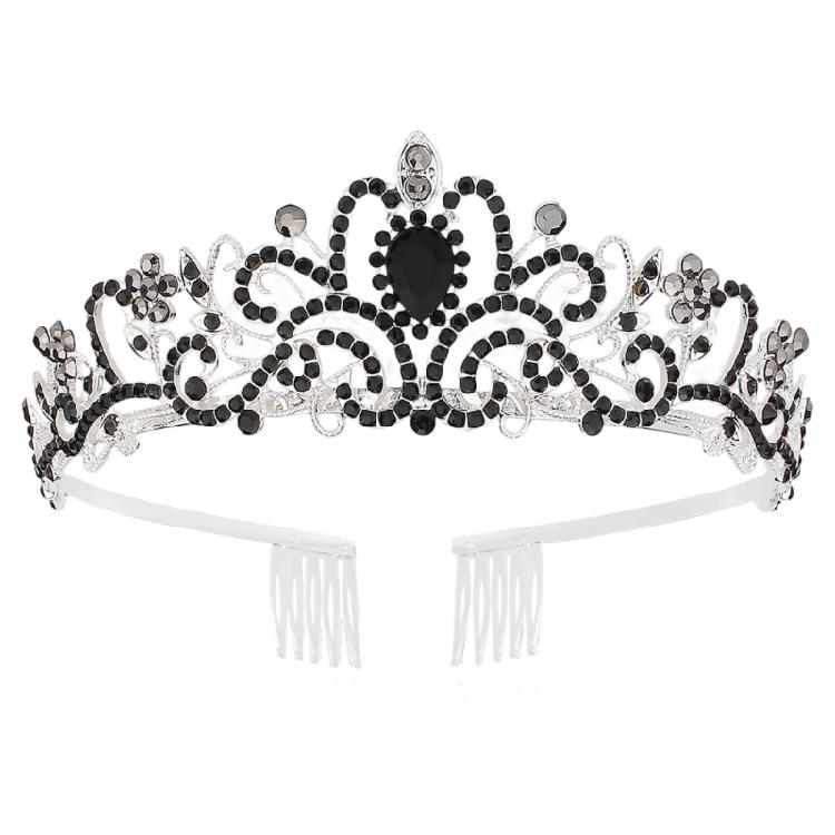 Rhinestones Tiaras For Women Beautiful Crowns With Comb Hair Accessories For Bridal Showers And Elegant Occasion