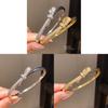 Minimalist Gold Plated Zircon Butterfly Cuff Bracelet For Women Stylish Jewelry Gift