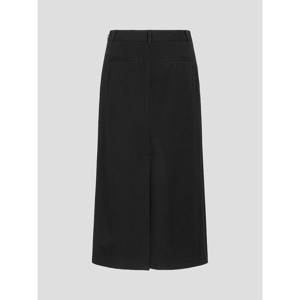 Binpolleidiseu Long H-Line Skirt Black (Bf5927C525)