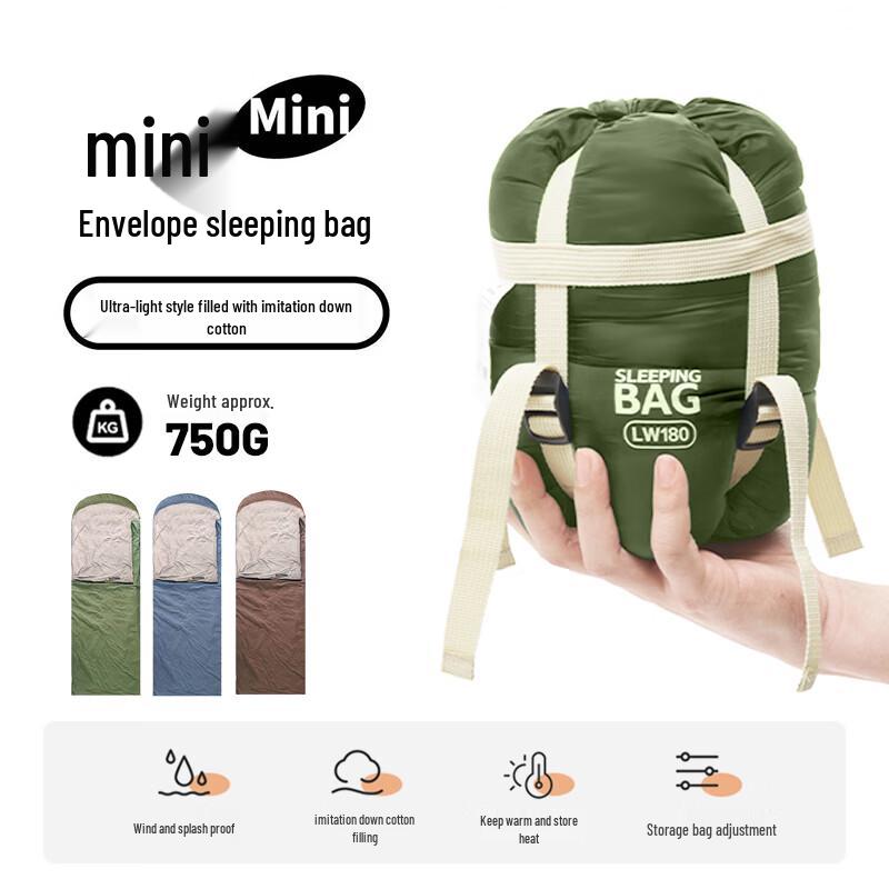 BeiJiLang Ultraleichter Einzel-Camping-Schlafsack