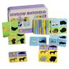 Pattern Matching Game Set - Early Puzzle Toy for Shape Recognition and Brain Development 3 Matching Set Options with Iron Box