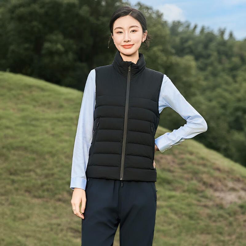Unisex Stand-Collar Duck Down Vest