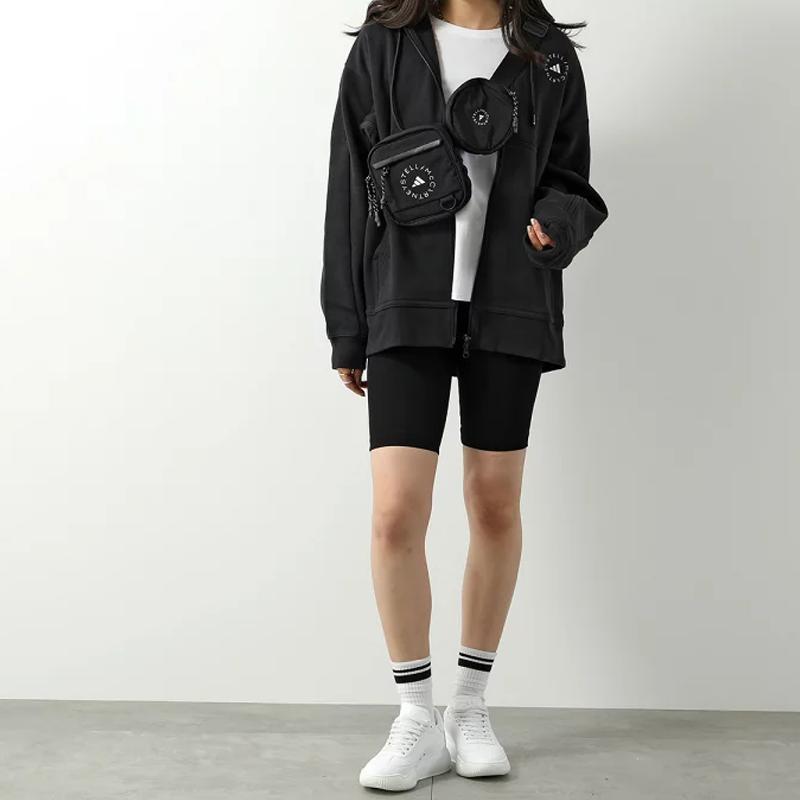 New Adidas Recycled Nylon Fanny Pack Regular Women's Black HY4068