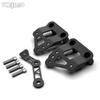 Foot Pegs Motorcycle Accessories Passenger Footrests Supports Kit Footpeg Lowering Kit For YAMAHA MT09 MT-09 MT 09 2014-