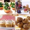 Greaseproof Muffin Paper Liners 200Pcs Cupcake Baking Cups Food Easy Release Cake Trays Grade BPA Free Non-stick Oil-proof