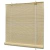 VidaXL Store roulant en bambou 100 x 220 cm Naturel
