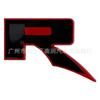 3D Metal R Logo Emblem Letters Car Trunk Badge R Sticker Accessories For Raptor RAPTOR SVT
