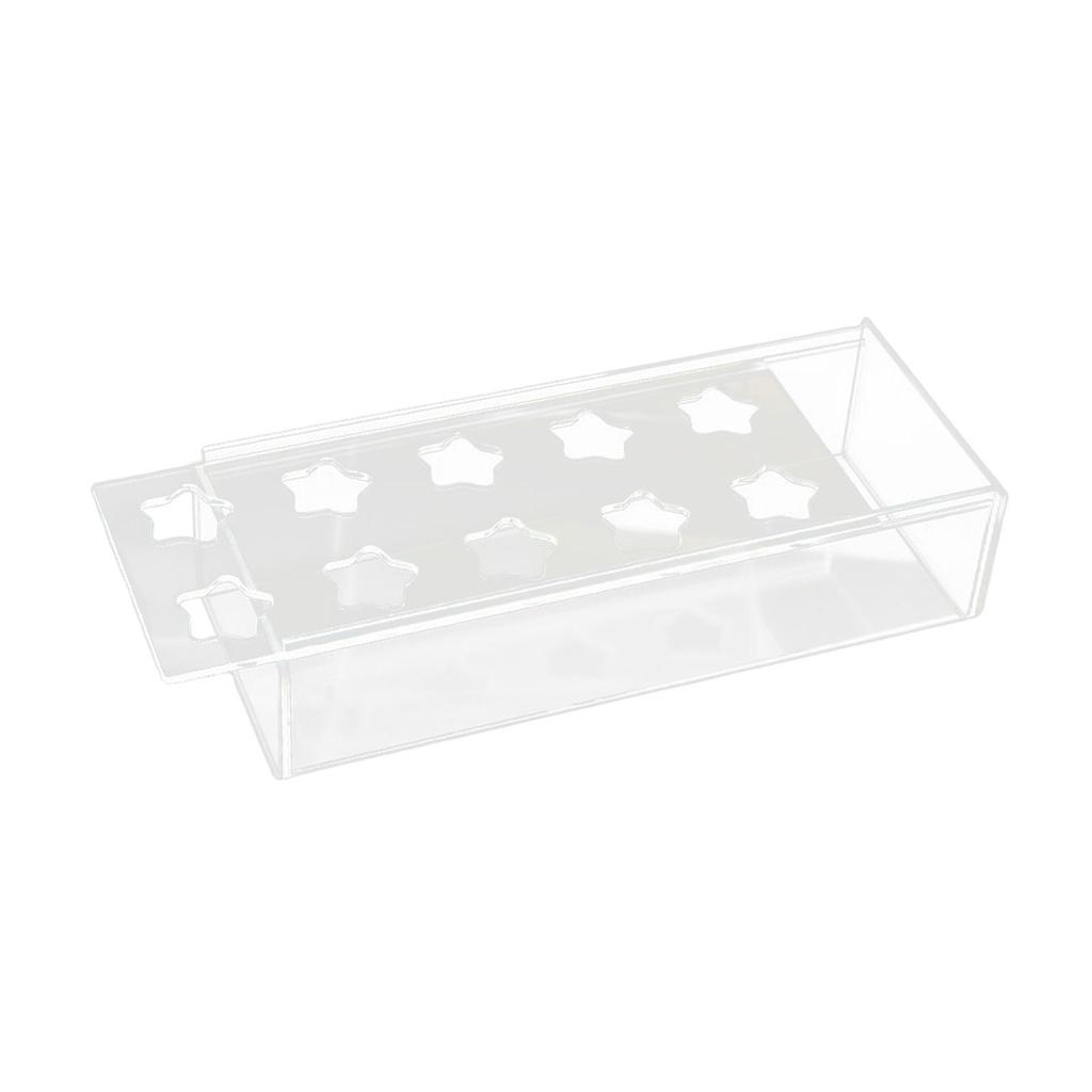 Clear Acrylic Flower Vase Rectangular Floral Arrangement Decorative Modern Wedding