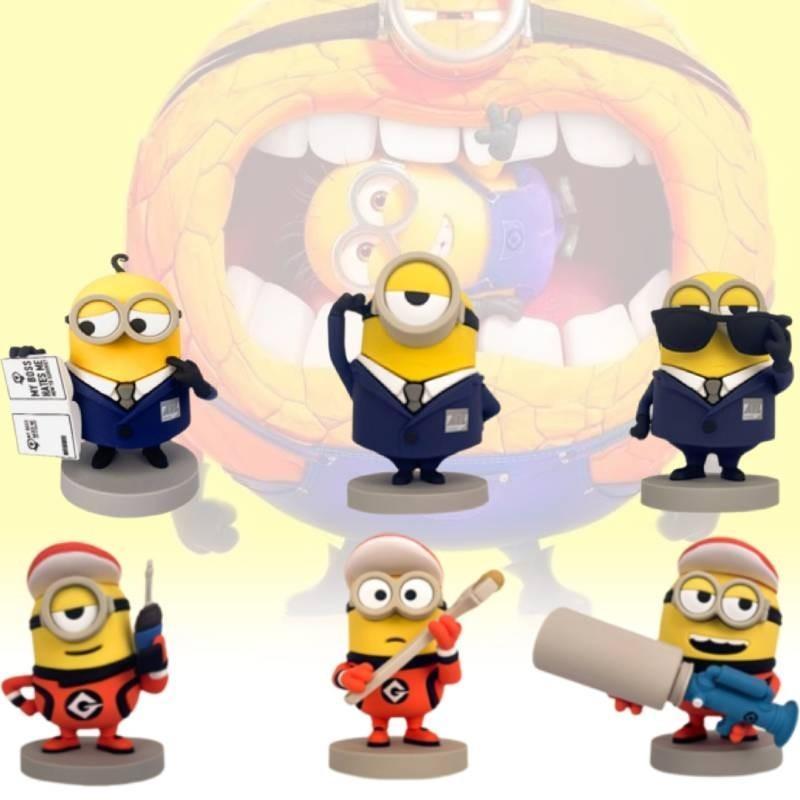 Adorable Despicable Me 4 Minion Collectible Figurine Pvc Toy For Kids Birthday Gift