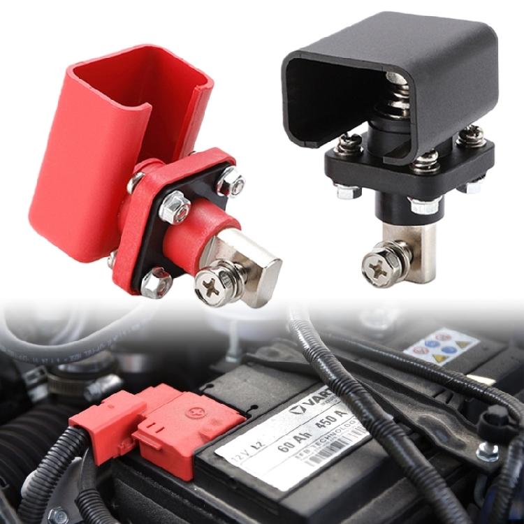 200A High Conductivity Nickel Plated Copper Terminal Battery Cable Terminal Pair for Battery & Power Storage