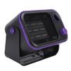 Desktop Heater Quiet Quick Heating   Ceramic Heater with 2 Speed Setting Tip Over Overheating Prevention for Indoor 1200W