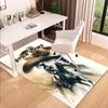 1PC Custom Name Rodeo Legend: Cowboy Spirit Theme Floor Mat Ideal for Living Room, Game Rooms, Office, Bedroom,Floor Mat Playful Design