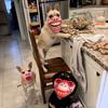 Anti-Bite Funny Dog Half Face Mask Anti-Scavenge Grinning Dog Mask  Cosplay Props