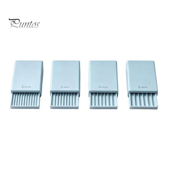 Nail Art 3D Flower Mold 4Pcs/Set Clay Gel Ball Maker Tools, Polymer Roller, 2mm 3mm 4mm 5mm Professional Tools Sphere Shaper, Bead Roller for Flowers,