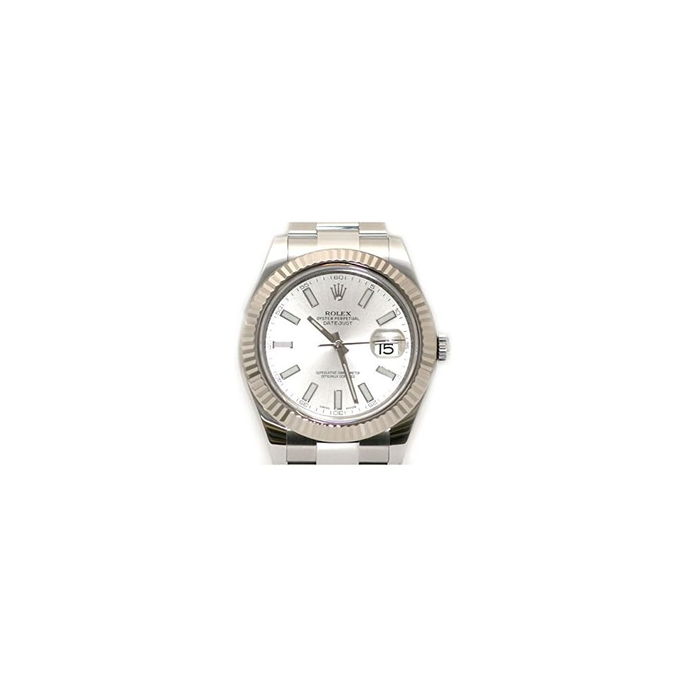 Rolex Datejust II 116334 Men s Watch Silver Stainless Steel Automatic 36mm