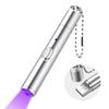 365nm 395nm UV Flashlight USB Rechargeable for Nail Gel Curing Resin Curing Currency Verification Blacklight Torch