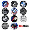 1 Uds pegatina para volante de coche emblema de coche accesorios de decoración para BMW G22 F30 F10 X3 X5 X6 E39 E46 E36 E90 G20 YNEPB1
