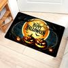 1 Peça Tapete de Cozinha com Padrão de Halloween Antiderrapante Tapete de Porta Design Pop Tapete de Banheiro Tapete de Banho Carpete para Casa Pia Lavanderia Decoração