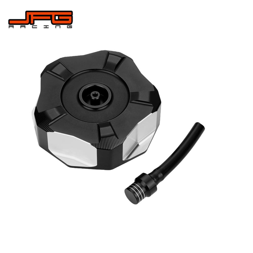 Fuel Tank Cap Electric Dirt Bike Gas Cap Air Vent For YZ WR KX KLX RMZ 85 125 250 450 Motocross Aluminum Protection Motorcycle