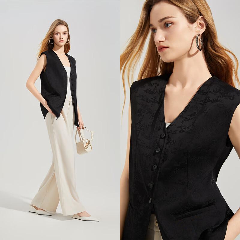 Ta Tu Women's Summer New Chinese Style Jacquard Vest