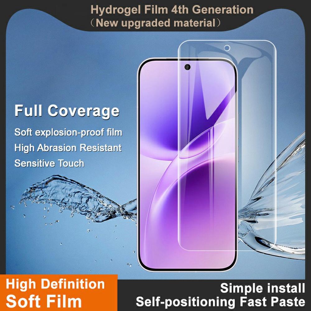 IMAK Hydrogel Film 4th For vivo S50 Pro mini 5G Full Screen Protector Ultra Clear Full Glue Soft TPU Film (Fingerprint Unlock)