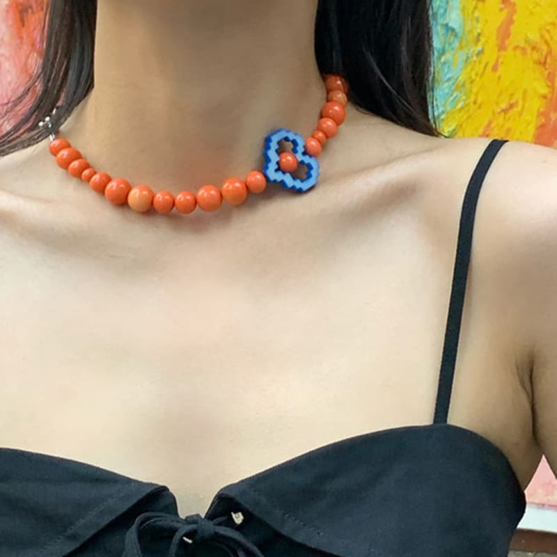 

VERRYTASTE LOVE Necklace - Orange Blue Orange