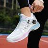 Slow shock rebound badminton tennis table tennis shoes boys and girls students lightweight breathable non-slip training shoes
